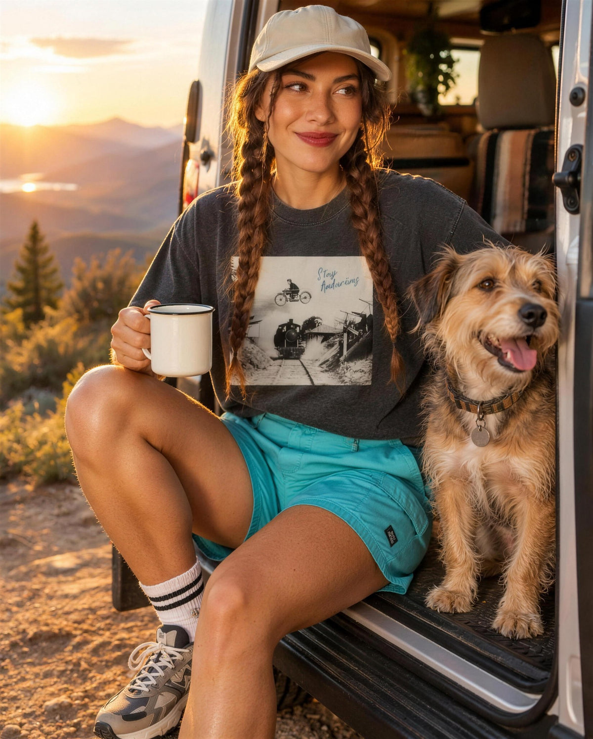Train Jumping Tee